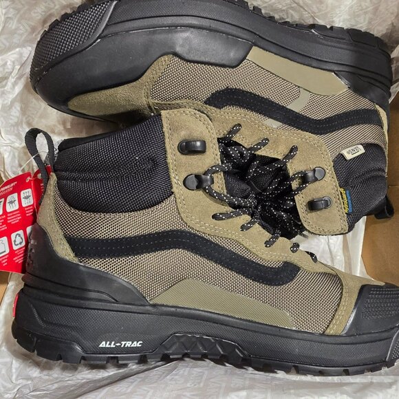 VANS UltraRange EXO Hi MTE-2 Dark Olive Green Waterproof Boots Hiking MENS SZ 10 - Picture 3 of 15